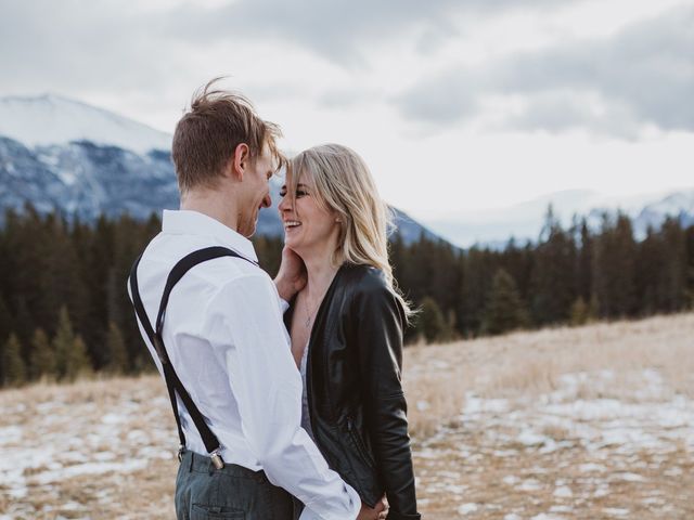 Keith and Alicia&apos;s wedding in Canmore, Alberta 12