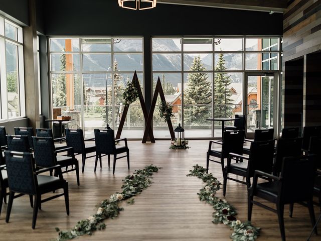 Tyler and Rebecca&apos;s wedding in Canmore, Alberta 10
