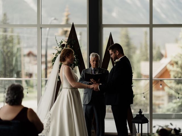 Tyler and Rebecca&apos;s wedding in Canmore, Alberta 16