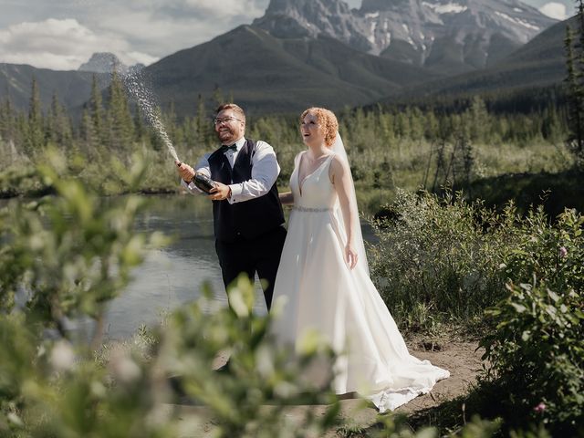 Tyler and Rebecca&apos;s wedding in Canmore, Alberta 1
