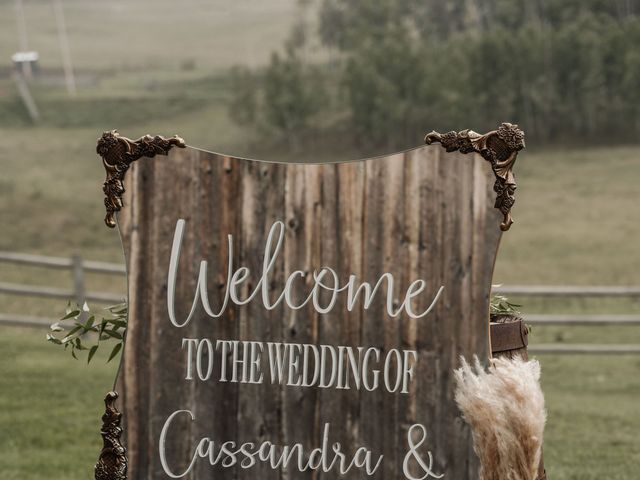Cass and Hunter&apos;s wedding in Okotoks, Alberta 32