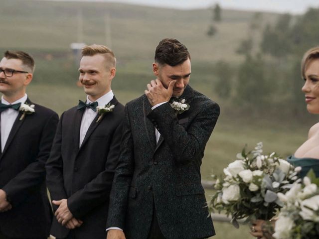 Cass and Hunter&apos;s wedding in Okotoks, Alberta 40