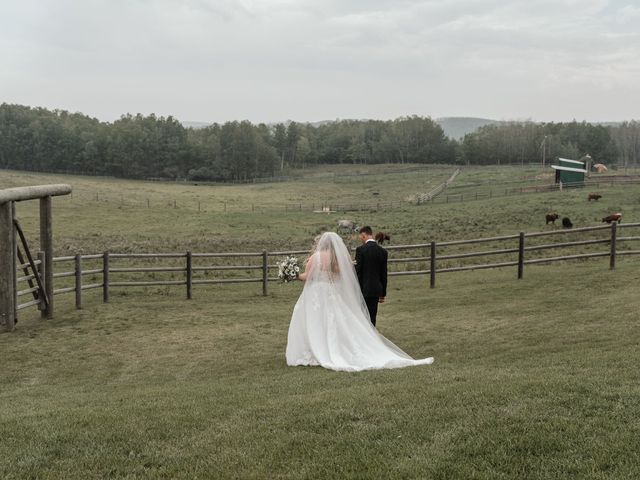 Cass and Hunter&apos;s wedding in Okotoks, Alberta 49