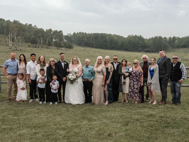 Cass and Hunter&apos;s wedding in Okotoks, Alberta 50