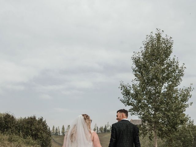Cass and Hunter&apos;s wedding in Okotoks, Alberta 65