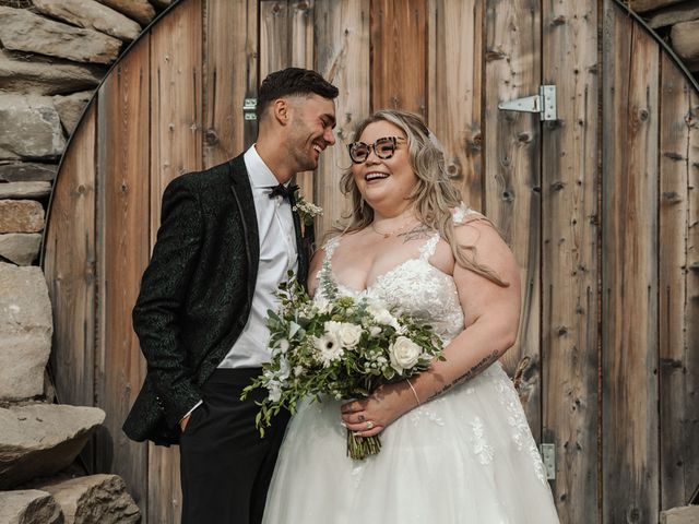 Cass and Hunter&apos;s wedding in Okotoks, Alberta 68
