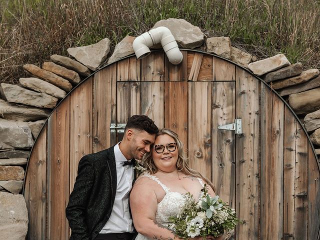 Cass and Hunter&apos;s wedding in Okotoks, Alberta 70
