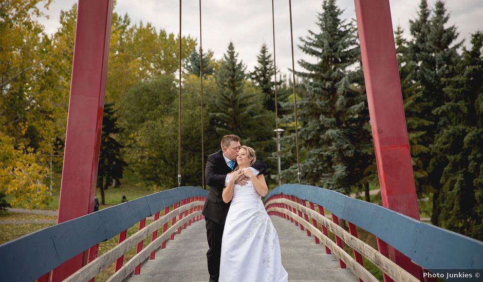 Neil and Amber's wedding in St. Albert, Alberta