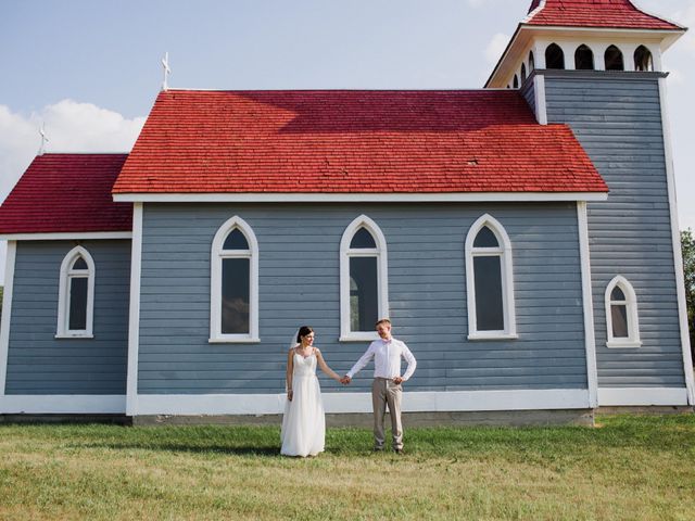 Kurt and Nicki&apos;s wedding in Southey, Saskatchewan 20