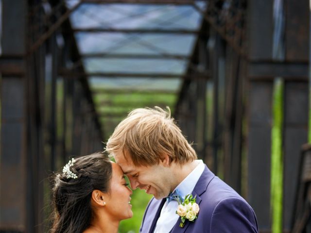 Julia and Scott&apos;s wedding in Canmore, Alberta 4