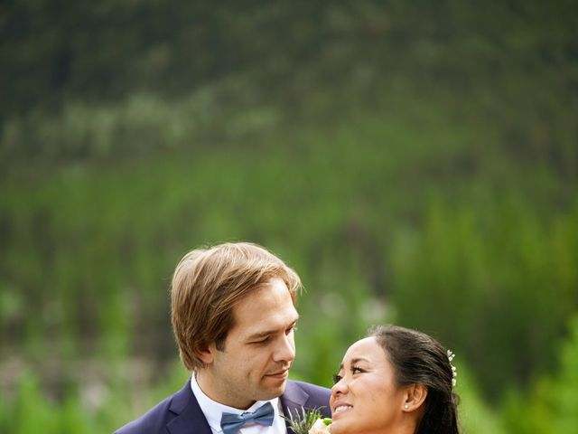 Julia and Scott&apos;s wedding in Canmore, Alberta 8