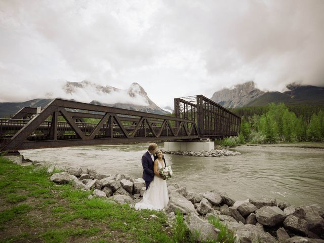 Julia and Scott&apos;s wedding in Canmore, Alberta 12