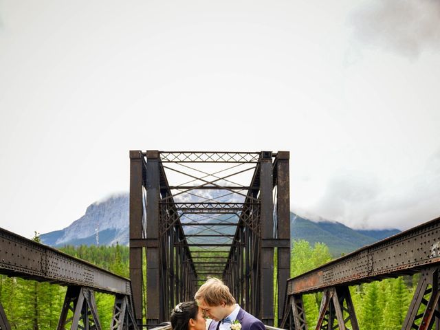 Julia and Scott&apos;s wedding in Canmore, Alberta 15