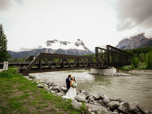 Julia and Scott&apos;s wedding in Canmore, Alberta 18