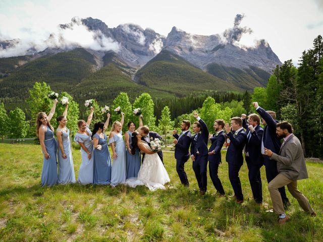 Julia and Scott&apos;s wedding in Canmore, Alberta 19