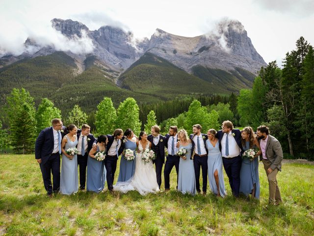 Julia and Scott&apos;s wedding in Canmore, Alberta 20