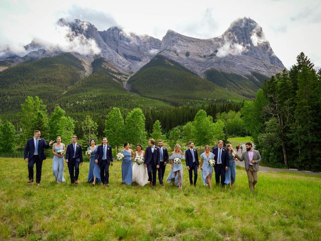 Julia and Scott&apos;s wedding in Canmore, Alberta 21