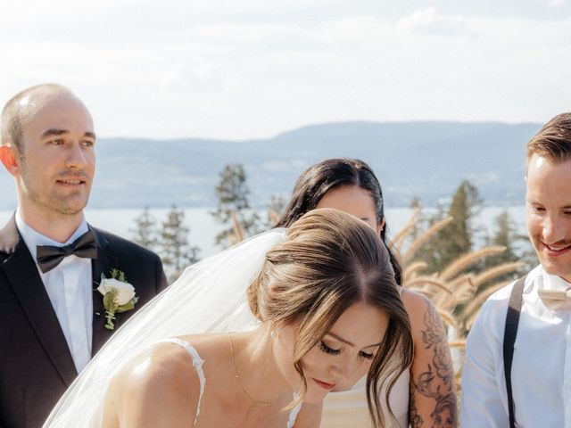 Garrett and Emily's wedding in Kelowna, British Columbia 57