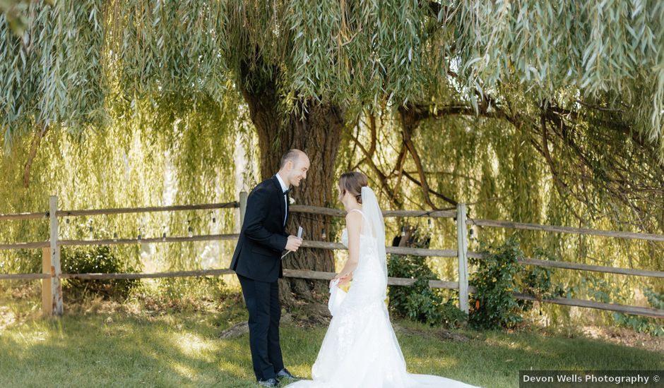 Garrett and Emily's wedding in Kelowna, British Columbia
