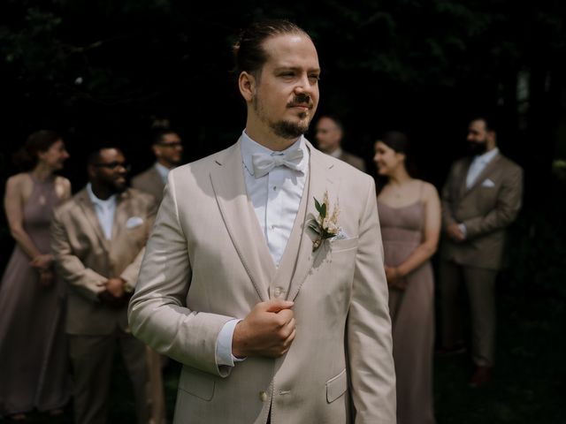 Vincent and Mikaela's wedding in Austin, Quebec 11