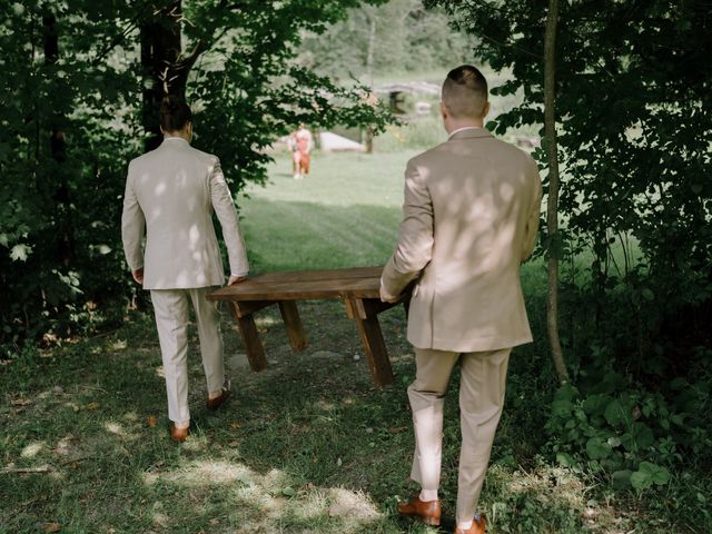 Vincent and Mikaela's wedding in Austin, Quebec 29
