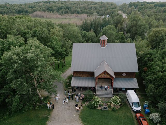 Vincent and Mikaela's wedding in Austin, Quebec 36