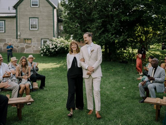 Vincent and Mikaela's wedding in Austin, Quebec 38