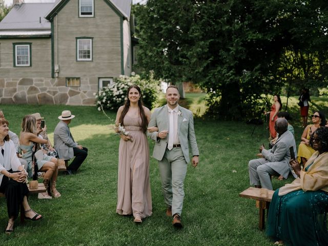 Vincent and Mikaela's wedding in Austin, Quebec 39