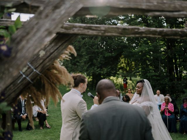 Vincent and Mikaela's wedding in Austin, Quebec 49
