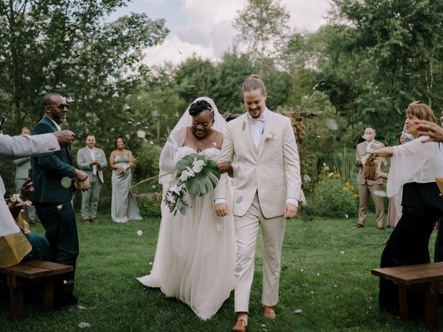 Vincent and Mikaela's wedding in Austin, Quebec 1