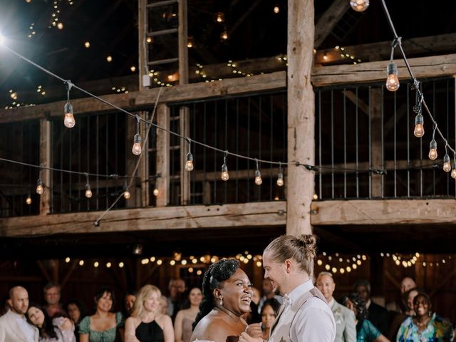 Vincent and Mikaela's wedding in Austin, Quebec 69