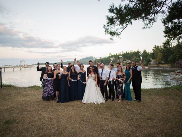 Inna and Max&apos;s wedding in Galiano, British Columbia 32