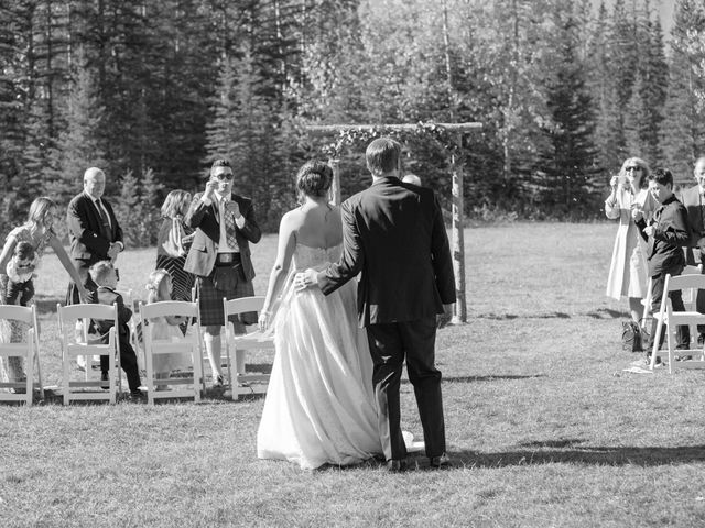 Chris Jones and Ashley Menzies&apos;s wedding in Canmore, Alberta 3