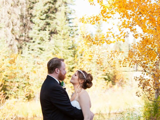 Chris Jones and Ashley Menzies&apos;s wedding in Canmore, Alberta 4