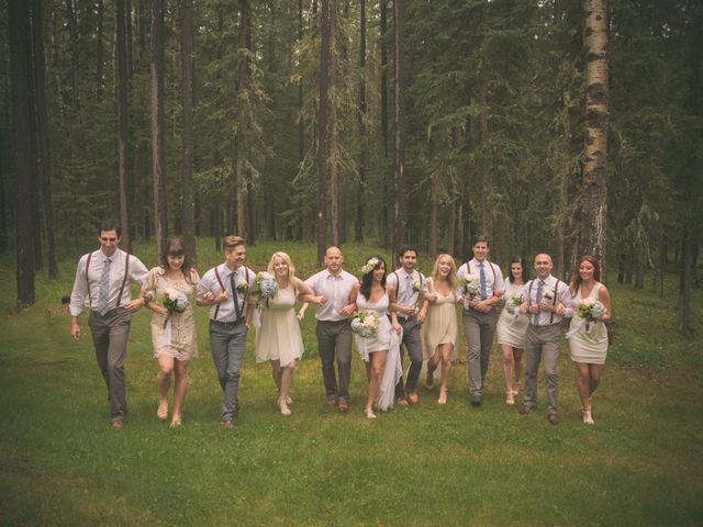 Eric and Angelique&apos;s wedding in Bragg Creek, Alberta 27