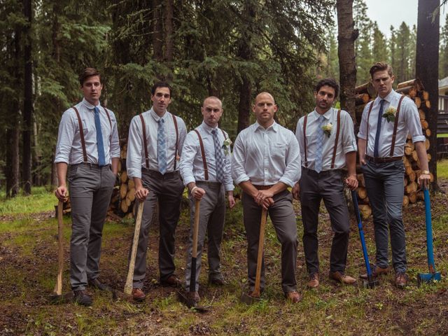 Eric and Angelique&apos;s wedding in Bragg Creek, Alberta 29