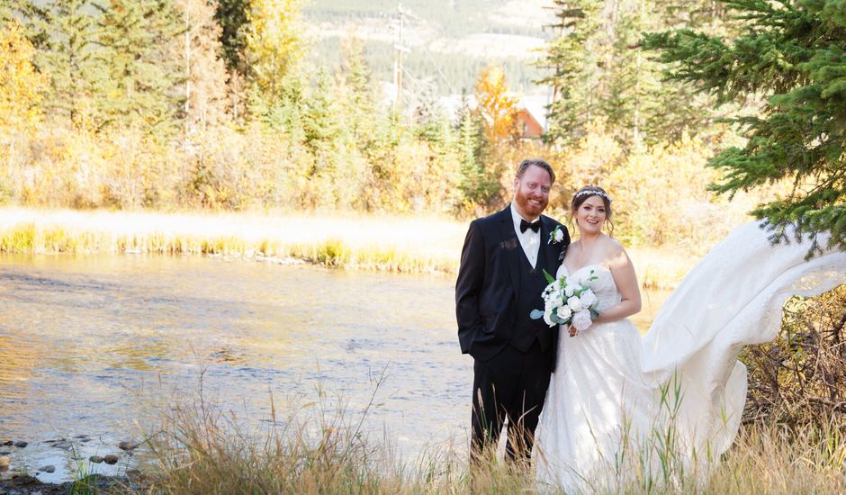 Chris Jones and Ashley Menzies's wedding in Canmore, Alberta