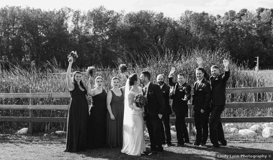 Cory and Shannon's wedding in Niverville, Manitoba