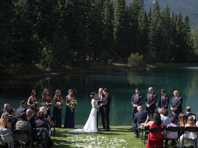 Tanner and Julia&apos;s wedding in Canmore, Alberta 3