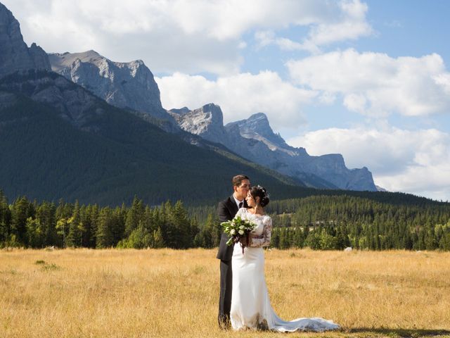 Tanner and Julia&apos;s wedding in Canmore, Alberta 20