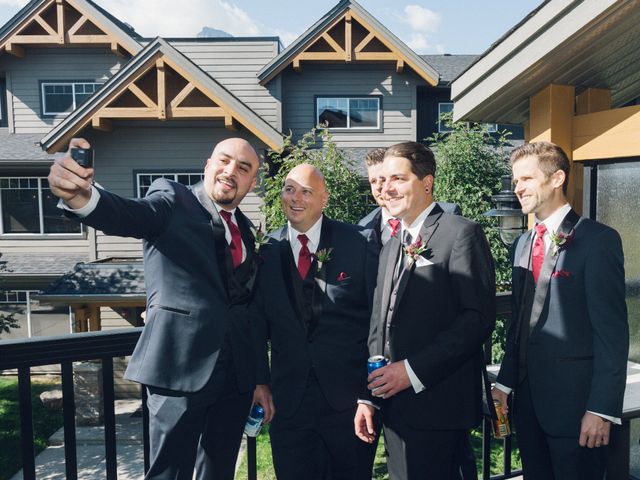 Tanner and Julia&apos;s wedding in Canmore, Alberta 11