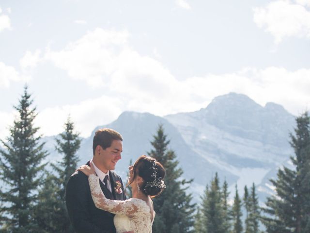 Tanner and Julia&apos;s wedding in Canmore, Alberta 19