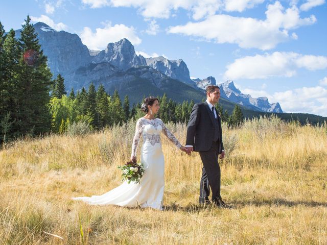 Tanner and Julia&apos;s wedding in Canmore, Alberta 29