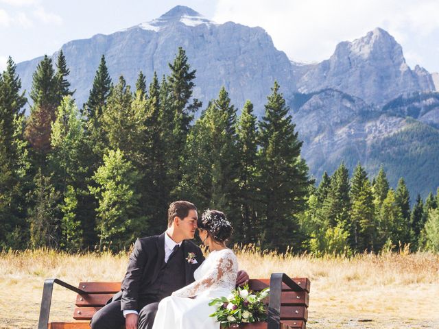 Tanner and Julia&apos;s wedding in Canmore, Alberta 33