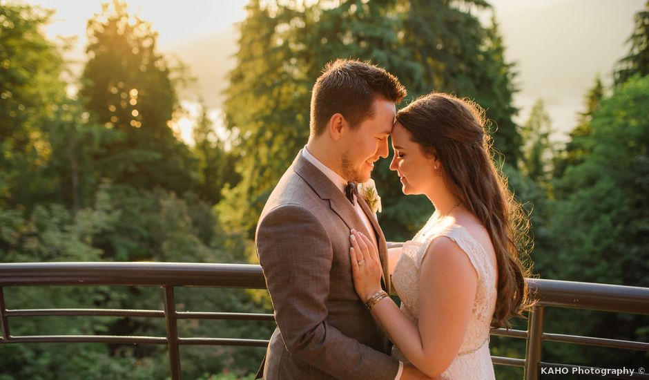 Ryan and Melissa's wedding in Burnaby, British Columbia