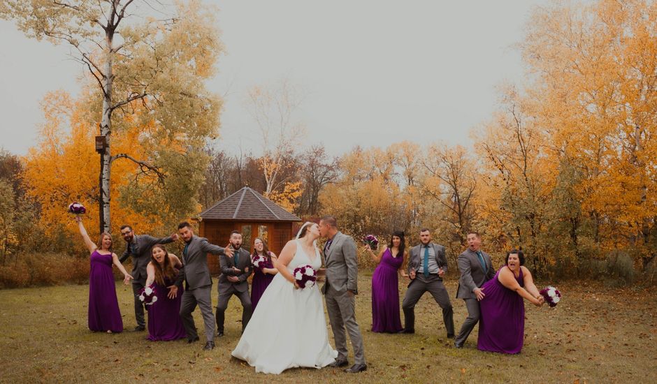 Kael and Tori's wedding in Elma, Manitoba