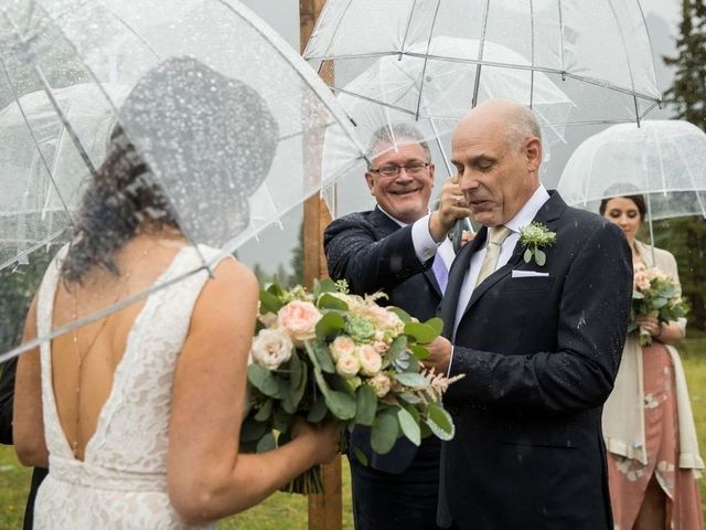 Gavin and Lisa&apos;s wedding in Canmore, Alberta 1