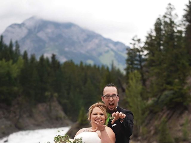 Hank and Nikki&apos;s wedding in Banff, Alberta 5