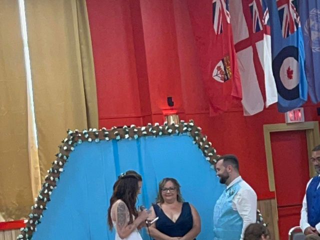 Justin and Jessica's wedding in Woodstock, New Brunswick 2