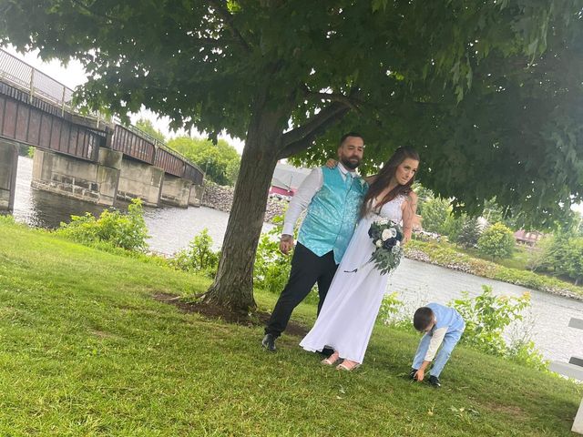 Justin and Jessica's wedding in Woodstock, New Brunswick 8